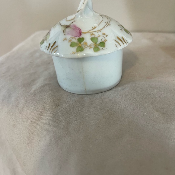 Dresden Germany Antique Porcelain Teapot Coffee Chocolate Pot Pitcher Roses Gold - Picture 7 of 16